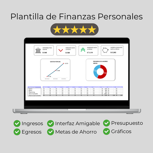 Plantilla de Finanzas Personales